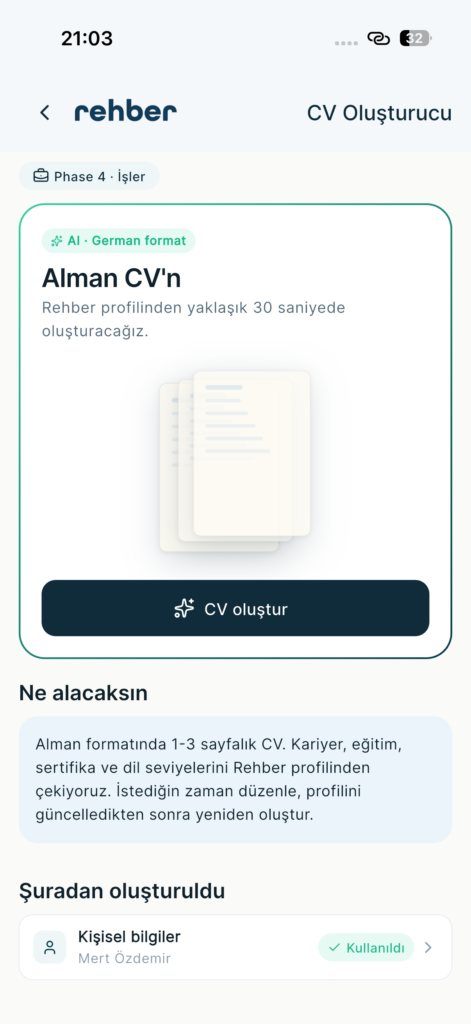 Rehber App Mobile Access point of proceda DMMS by ReFixCon AG